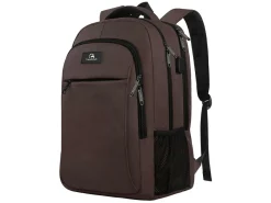 Travelhawk 28 Liter Rucksack mit USB-Anschluss - Brown