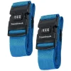 Travelhawk Blue Koffergurt - Set von 2