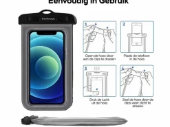 TravelHawk 2er-Set wasserdichte handyhülle