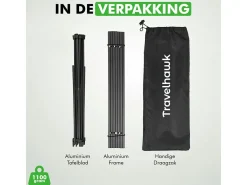 Travelhawk klappbarer Campingtisch - 56 x 40 cm