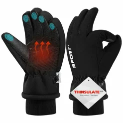 Travelhawk Touchscreen Damen Handschuhe - Black