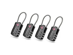 Travelhawk TSA-Kofferschloss - Set von 4