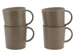 Travellife Avila Taupe Brown Becher – 4er-Set