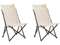Travellife Rune Set von 2 butterfly Stuhle - Beige