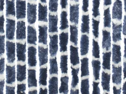 Travellife Streifen 56 x 185 cm Chenille-Vorhang - Blue