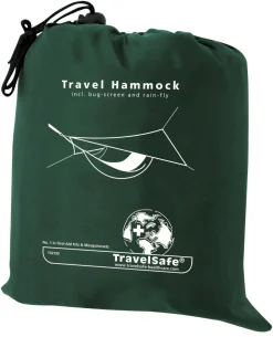 TravelSafe 1 Person Travel Hammock mit Regenplane