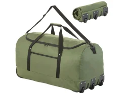 TravelZ 100 Liter faltbare Rolltasche