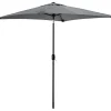 Tristar PA‑7901 200x200 cm Stockschirm mit Hülle - Dark Grey