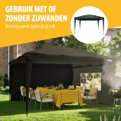 Tristar PT-7807 Easy Up Partyzelt - 3.6 x 3.6 Meter