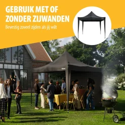 Tristar PT-7810 Easy Up Premium Partyzelt - 3 x 3 Meter