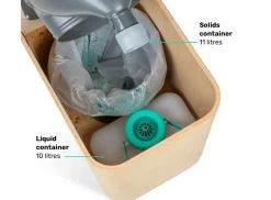 TROBOLO SilvaBlœm Trockentrenntoilette – natural