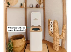 TROBOLO SilvaBlœm Trockentrenntoilette – white