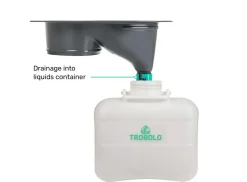 TROBOLO Trockentrenntoilette EinsatzSale - grey