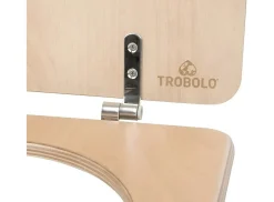 TROBOLO Trockentrenntoilette Einsatz & Holzsitz - grey