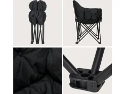 TRVLMORE Comfort Bench Twin Doppel-Faltstuhl