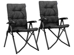 TRVLMORE 2er-Set Faltstühle mit Tragetasche - Black