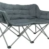 TRVLMORE 2-Personen Faltstuhl Mit Tragetasche - Grey