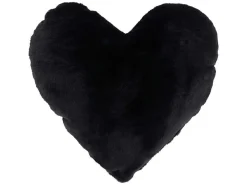 Unique Living 45 x 35 cm Kissenherz - Black