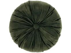 Unique Living Basics 40 cm Kissen - Dark Green