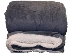 Unique Living Lars XL 220 x 240 cm Plaid - Anthracite