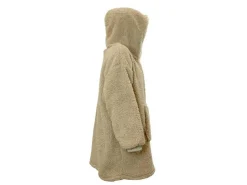 Unique Living Teddy Oversized Hoodie - Chateau Grey
