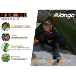 Vango F10 Helium UL 2 Tunnelzelt