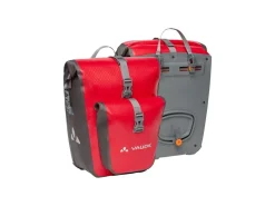 Vaude Aqua Front doppelte fahrradtaschen - Red