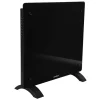 Vonroc 1000 watt Konvektorheizung mit Glasplatte - Black