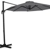 VONROC Bardolino Ø300 cm Premium Sonnenschirm - Grey
