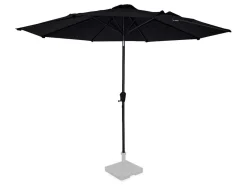 VONROC Recanati Ø300 cm Premium Stocksonnenschirm - Black