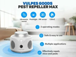 Vulpes Goods 360 Grad Ultraschall-Mäusevertreiber
