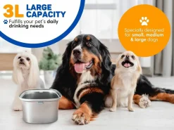 Vulpes Goods Hunde Trinknapf - 3 Liter