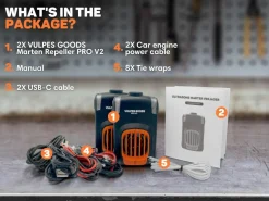 Vulpes Goods 12V Auto & USB Marderschreck