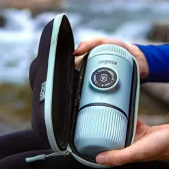 Wacaco Nanopresso tragbare Espressomaschine mit Hülle - Blue