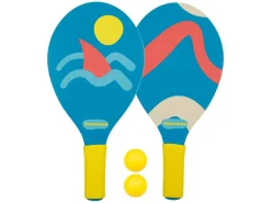 Waimea Beach Tennisset – Blue/Yellow