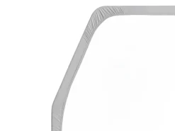 Walra Französisches Bett Links Spannbettlaken - Grey