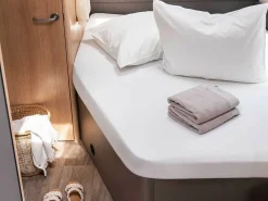 Walra Französisches Bett Links Spannbettlaken - White
