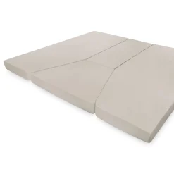 Walra Jersey 4-teiliges Spannbettlaken - Sand