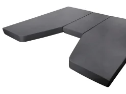 Walra Längsbett 3-teilig Spannbettlaken - Anthracite