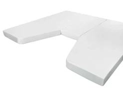 Walra Multifit Längsbett 3-teilig Spannbettlaken - White