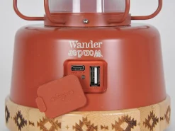 Wander Wonder Bohemian Laterne - Faded Red