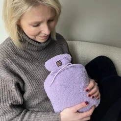 Warmpi Buddy Infrarot-Wärmflasche - Teddy Lila