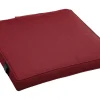 Warmpi Outdoor Beheiztes Sitzkissen - Burgunderrot