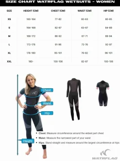 Watrflag Auckland Women 4/3 mm Neoprenanzug