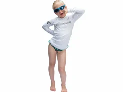 Watrflag Malaga lange Ärmel UPF 50+ White Kids Rashguard
