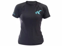 Watrflag Murcia Regular Fit UPF 50+ Black Women Rashguard
