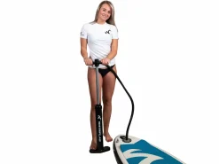 Watrflag Murcia Regular Fit UPF 50+ White Women Rashguard