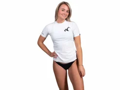 Watrflag Murcia Regular Fit UPF 50+ White Women Rashguard