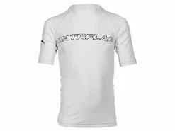 Watrflag Valencia kurzarm UPF 50+ White Kids Rashguard