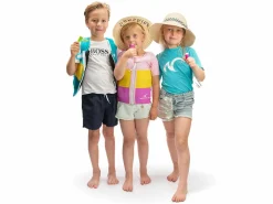 Watrflag Valencia kurzarm UPF 50+ Pink Kids Rashguard